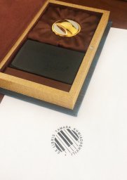 Экслибрис музыканта в шкатулке "Книга"
